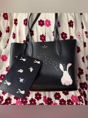 Kate Spade Bunbun Bunny Small Tote Bag